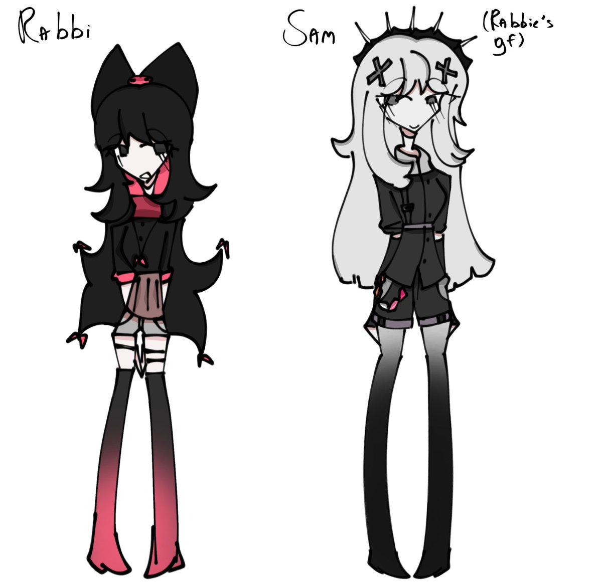 Selever_6663528's tweet photo. Rabbit + Sam (My wife's character)
#fypシ゚ #oc #artㅤㅤㅤㅤ #Roblox #Mygf https://t.co/fnGJsdPasL