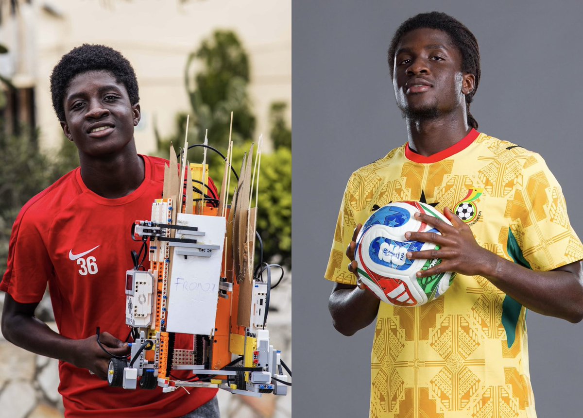 right2dream's tweet photo. In 2024, Caleb Yirenkyi was still a student-athlete at Right to Dream 🇬🇭

Tonight, he’s about to make his World Cup debut for @GhanaBlackstars 🌍

The journey continues 🌟 https://t.co/E00iHPXzIS