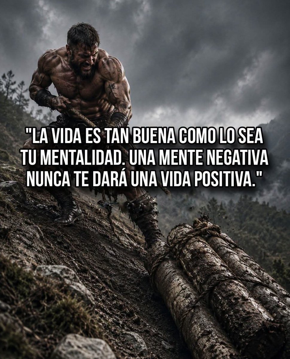 andland35's tweet photo. 🔹Una persona con una mentalidad negativa encontrará problemas incluso en las oportunidades. 

🔹Vivirá anticipando desgracias, alimentando resentimientos y desperdiciando energía en aquello que no controla.

🔹No importa cuánto posea, siempre sentirá que le falta algo.

🔸En cambio, una mente disciplinada no ignora las dificultades. Las observa con claridad, las acepta y decide responder con serenidad, coraje y virtud. 

✨ Esa es la verdadera fortaleza en la adversidad: gobernar los pensamientos antes de que los pensamientos te gobiernen a ti.

✨ Recuerda: no siempre puedes elegir las circunstancias, pero sí puedes elegir la actitud con la que las enfrentas.

✨ La calidad de tu vida no depende únicamente de lo que te sucede, sino de la calidad de los pensamientos que permites habitar en tu mente.

"La felicidad de tu vida depende de la calidad de tus pensamientos."
-Marco Aurelio

✨ Esa frase resume una de las enseñanzas más profundas del estoicismo. No porque la mente pueda cambiar la realidad, sino porque sí puede cambiar la forma en que la enfrentamos.

#Koji_Sensei