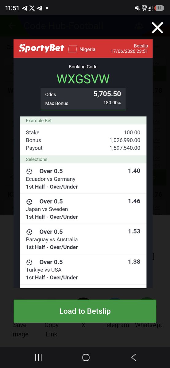 feranmi_flash1's tweet photo. 5.7k odds🍀💯🎉 https://t.co/ekdrbtykYC