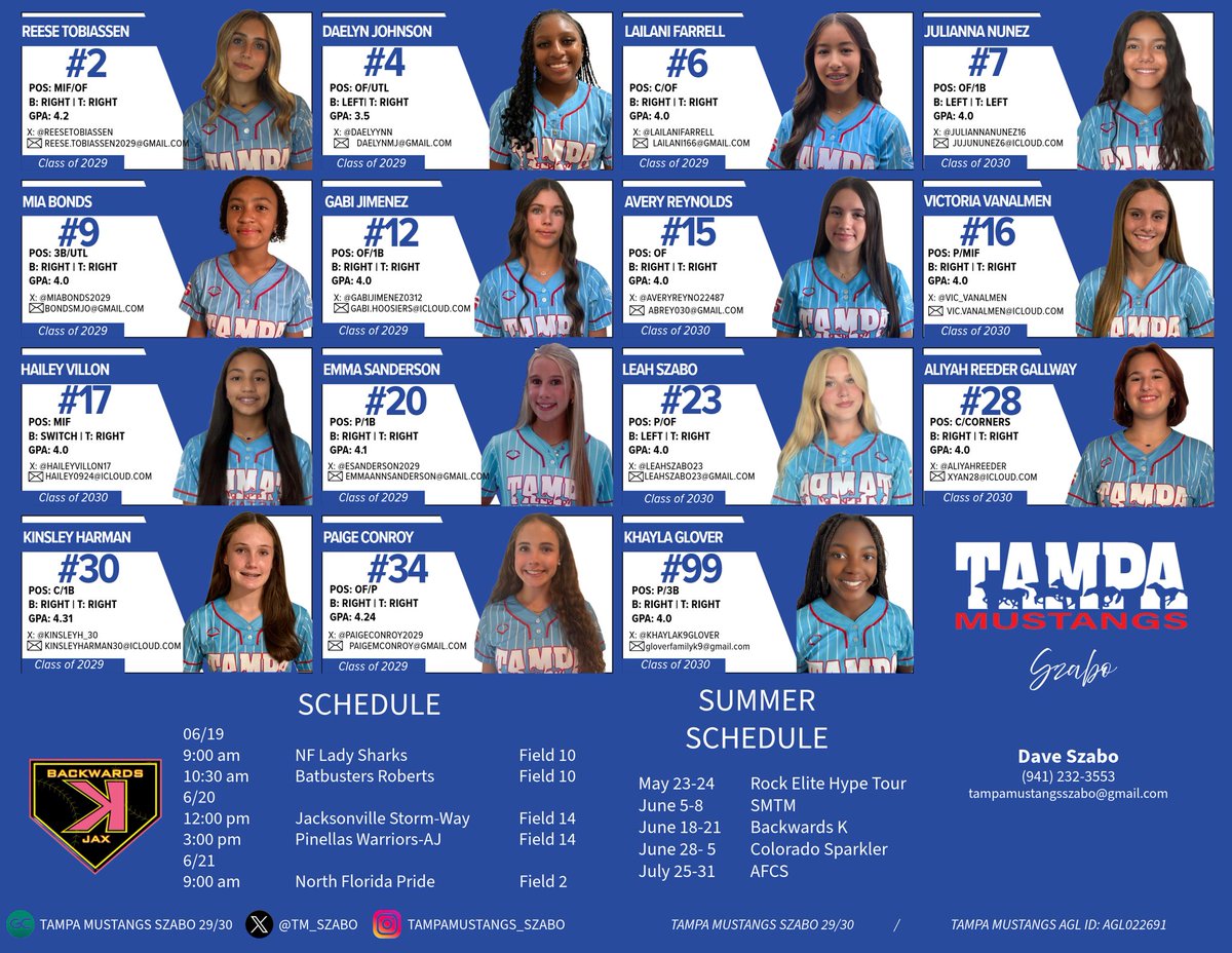 TM_Szabo's tweet photo. Let’s wish these ladies good luck as they head to Newberry this weekend to showcase themselves in the Backwards K. Turn heads ladies! 🐎🥎
@TampaMustangs 
#stanggang
#mustangnation
#oneteamonegoal https://t.co/JVH2RtGRPX