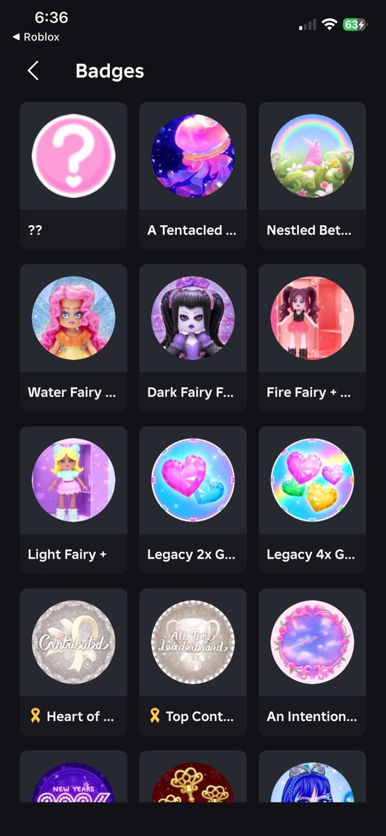 RHValkyriesNews's tweet photo. 🚨 NEW BADGE HAS APPEARED WITH A NEW “?” ICON✨ https://t.co/vLkYap57EN
