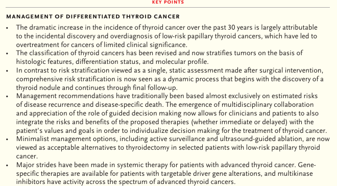 MHcsba's tweet photo. New England Journal of Medicine (NEJM) 2026: Manejo del cáncer de tiroides diferenciado
DOI:10.1056/NEJMra2416814
#MedEd #MedTwitter #MedX
https://t.co/cL7saZNryb https://t.co/JV746mywQQ