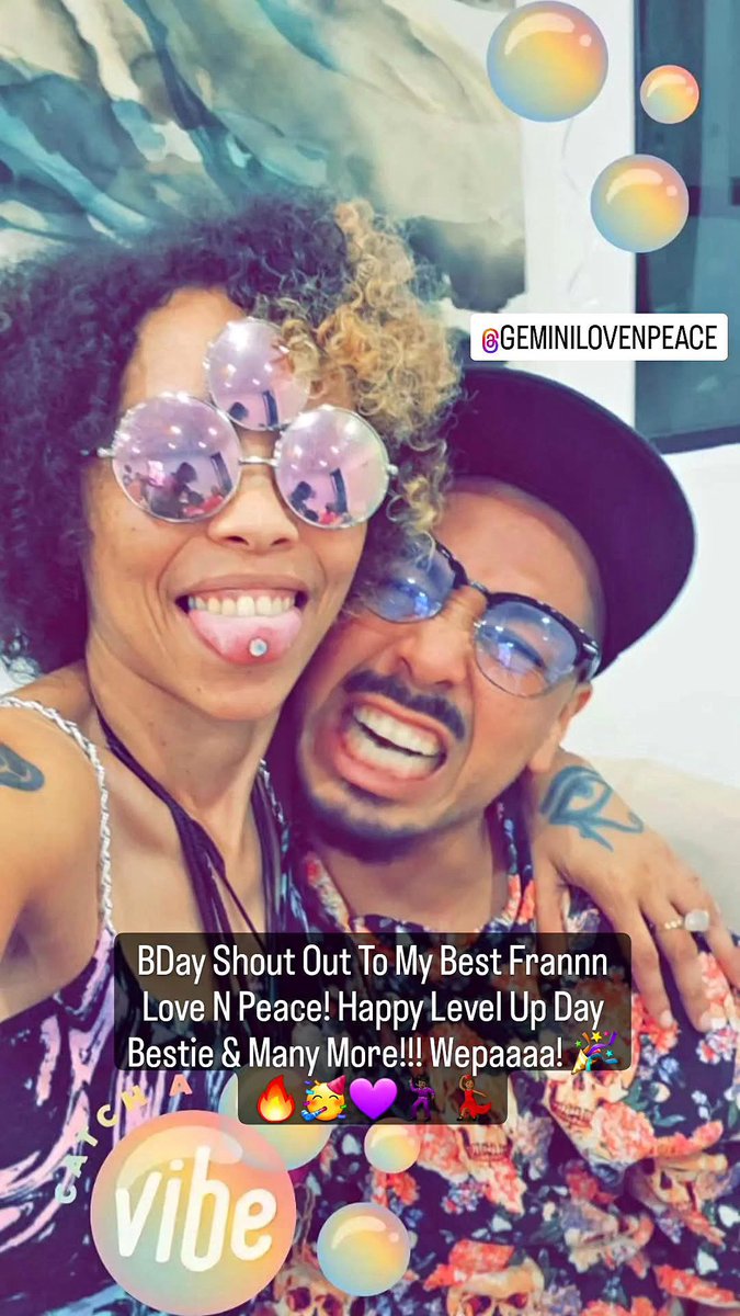 msmastafoxx's tweet photo. 6.17.26 ♊️ BDay Shout Out To My Best Frannn Love N Peace! Happy Level Up Day Bestie &amp; Many More!!! Wepaaaa! 🎉🔥🥳💜🕺🏿💃🏾 https://t.co/8DkzbQGo6D