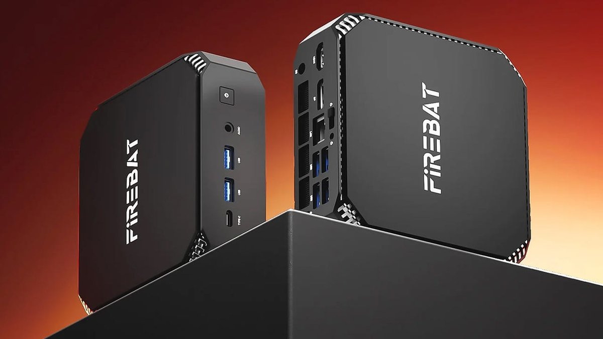 IGN's tweet photo. The Firebat A6 Ryzen 7 7735HS Mini PC is a complete kit with an AMD Radeon 680M iGPU, 16GB of DDR5 RAM, and 512GB SSD for just $282. https://t.co/oFE7aoKnqR

#IGNSummerOfGaming https://t.co/7e4NpVaAKt