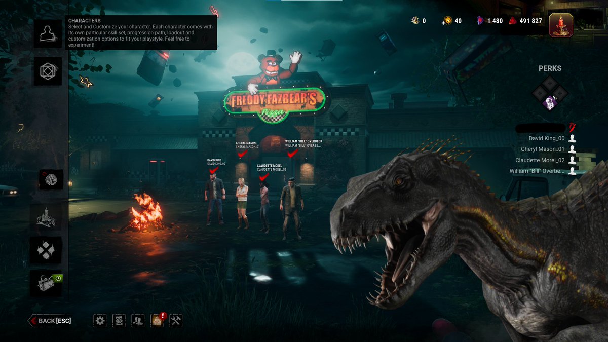 Jurassic Park for Dead By Daylight tweet media
