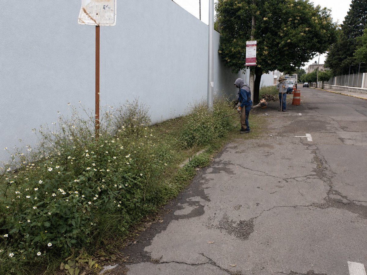 Servicios_Pub's tweet photo. 🌿✨ Con trabajos de poda, chapeo y barrido en la colonia #GabrielPastor, el Gobierno de la Ciudad sigue avanzando en el compromiso del presidente municipal @pepechedrauimx de construir una #PueblaCapital más limpia, cuidada y funcional para todas y todos. 

Transformar Puebla también significa atender sus calles y espacios todos los días. #ServiciosPúblicos