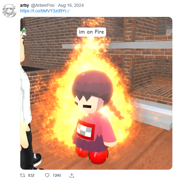 ArbeePoo's tweet photo. I JUST CLOCKED THAT THIS IS MY FUCKING SCREENSHOT AND AVATAR LOLLL https://t.co/2hyHZsLt7Q