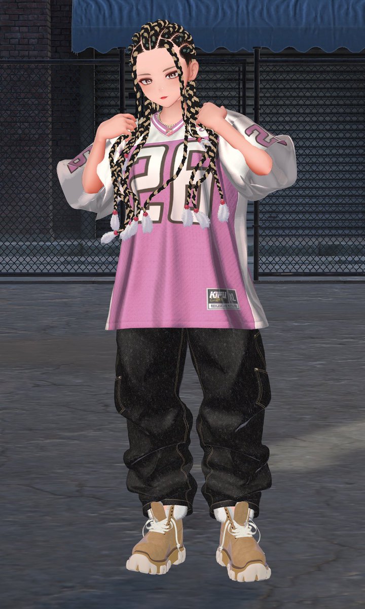 kimisfedup_vrc's tweet photo. 🛎️販売告知📢
【3D衣装】 Throwback Football Jersey

KIMISFEDUP第3弾はアメフトジャージ🏈
あさって6月20日販売開始致します👏👏
定価¥1,000-

カラーバリエーションは40色‼🌈🎨
STAY TUNED!!!!!!!!!!
#3D衣装 #EasternWind https://t.co/V6T869VhXq