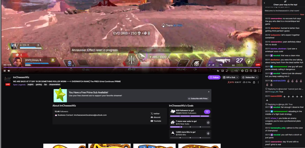 BlackkBoye's tweet photo. Reckon they're viewbotting their cock off???? @Twitch 

Spawning in with an average of 931 is fucking impressive, how did you do it?? @imcheeseswiz https://t.co/JaeBbHLOn8