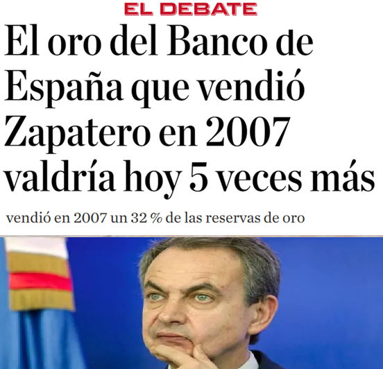 CCivicaCatalana's tweet photo. Su obsesión por malvender la riqueza del Banco de España en oro nos costó 10.000 millones de euros a todos los españoles.

Los 1.3 millones en joyas es el chocolate del loro.

Qué bien gestionan su patrimonio privado y qué mal el público los "faros morales de la izquierda". https://t.co/0vDgrGHEEU