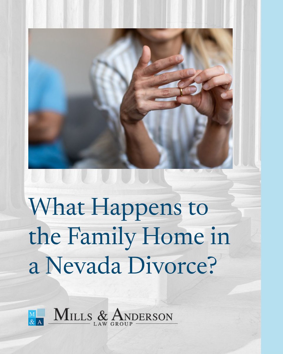 DanMillsnv's tweet photo. Who gets the house in a Nevada divorce? The answer may depend on equity, affordability, whether the home is separate or community property, and how it fits into the overall property division: https://t.co/0QA3DuKEXu

#NevadaDivorce #FamilyLaw https://t.co/y1JhRouDpd