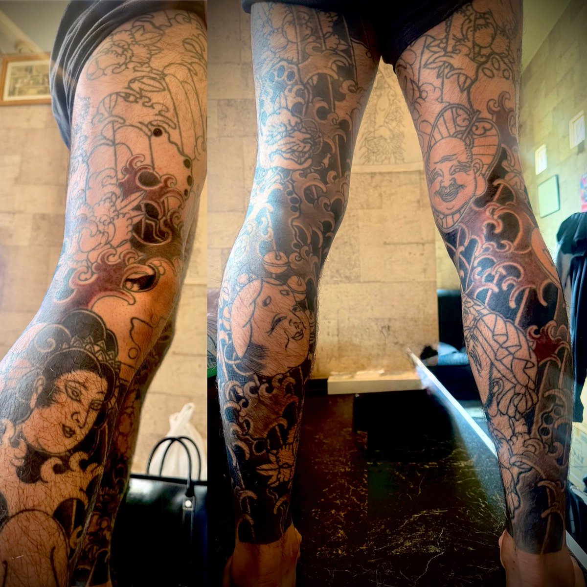 KengoTattoo's tweet photo. work‼️-horimitsu3-三代目 彫 満- https://t.co/zjYigVSeNi