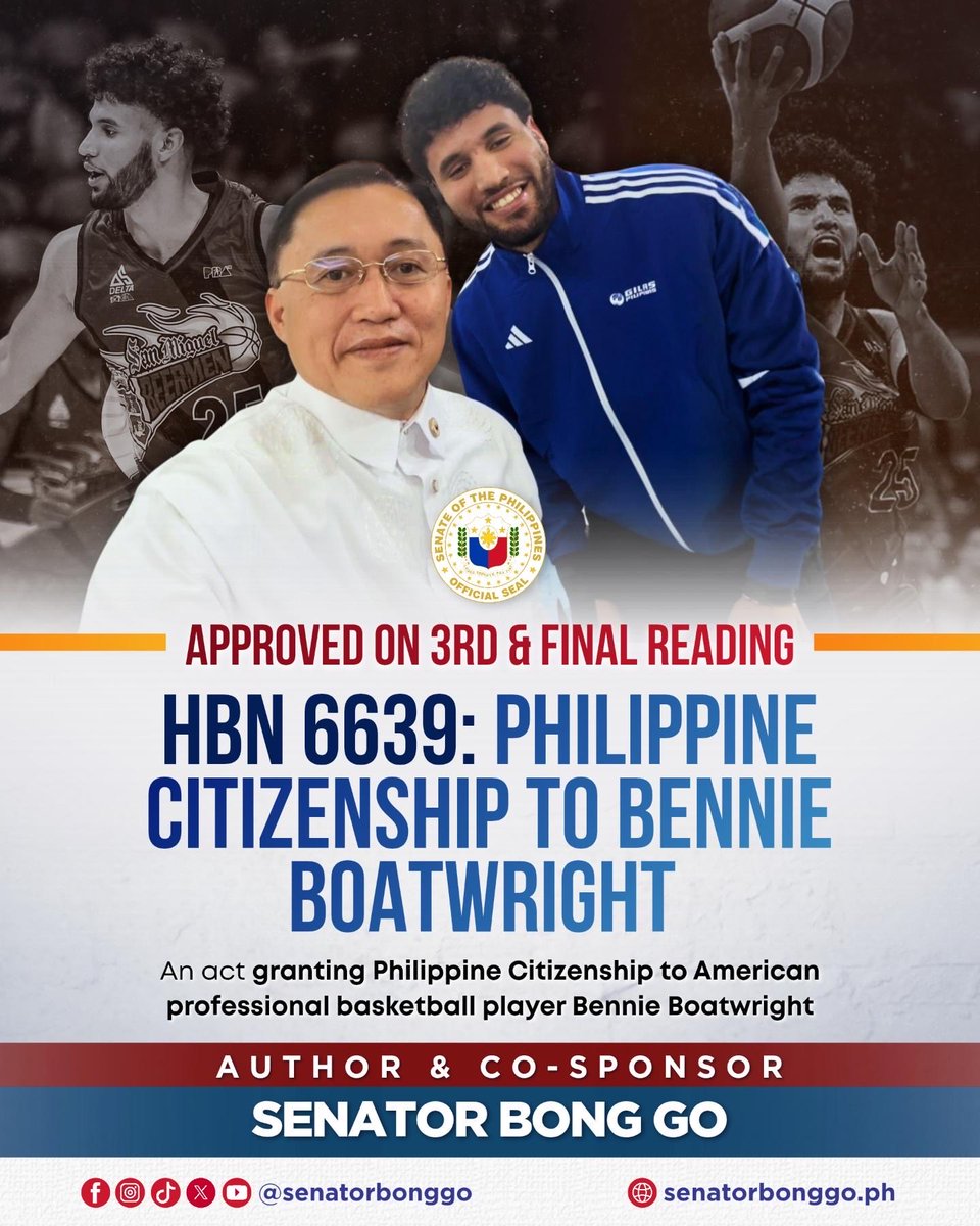 SenatorBongGo tweet picture