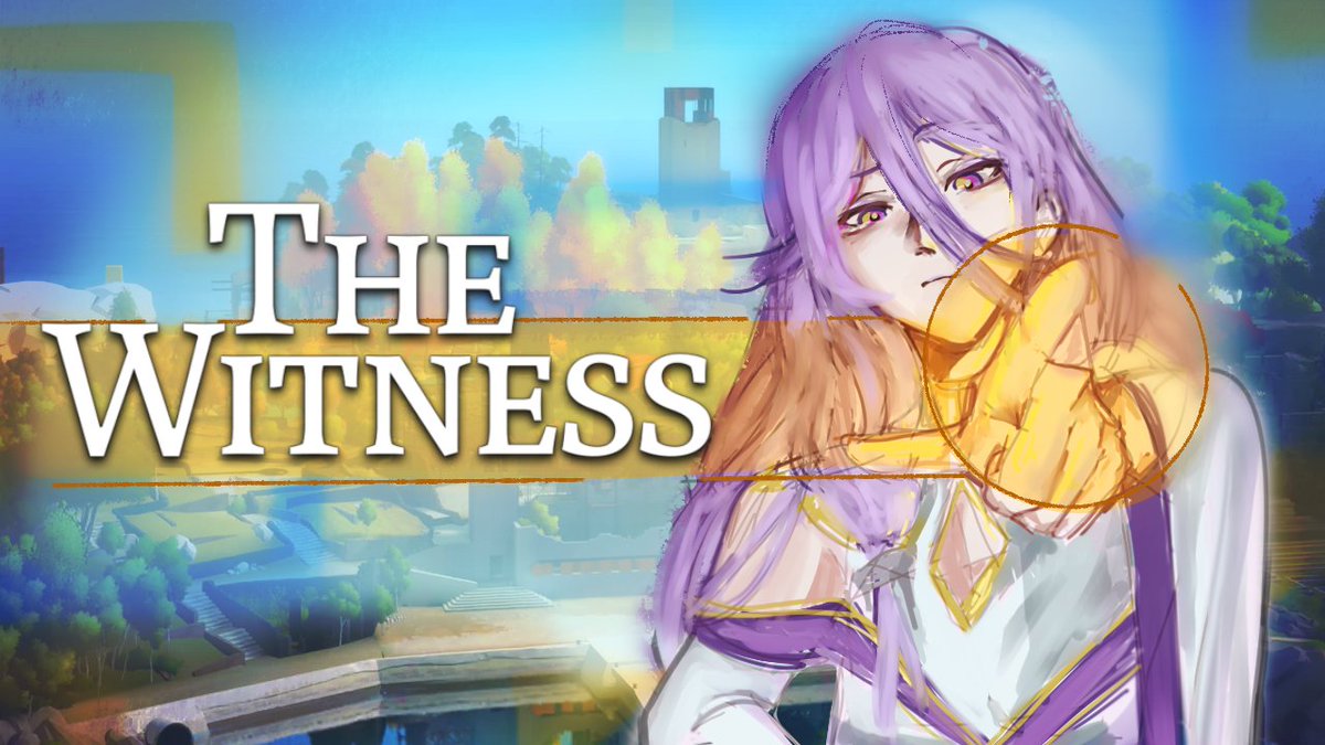 ShikiKatagami's tweet photo. 【THE WITNESS】                 
Looking forward to yet another puzzle game! Rev up those neurons 'cause, boy, I am sure hungry!

🎨: @/cafe_cosm0s
10:00AM JST / 6:00PM PDT / 9:00PM EDT
https://t.co/IL3EJPztUe https://t.co/pN2YJX9181