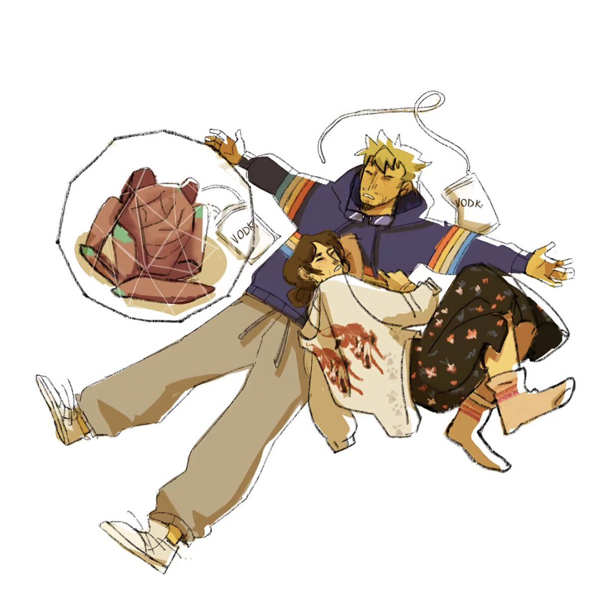 phminzhener's tweet photo. （  shhhh  ,  they’re  sleeping.  ） https://t.co/UafBTpzXhI