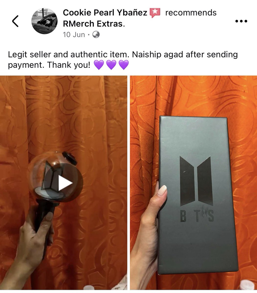 RMerchExtras's tweet photo. Thank you!💜 #RMFeedbacksBUDOL https://t.co/V3nsqTnGyX