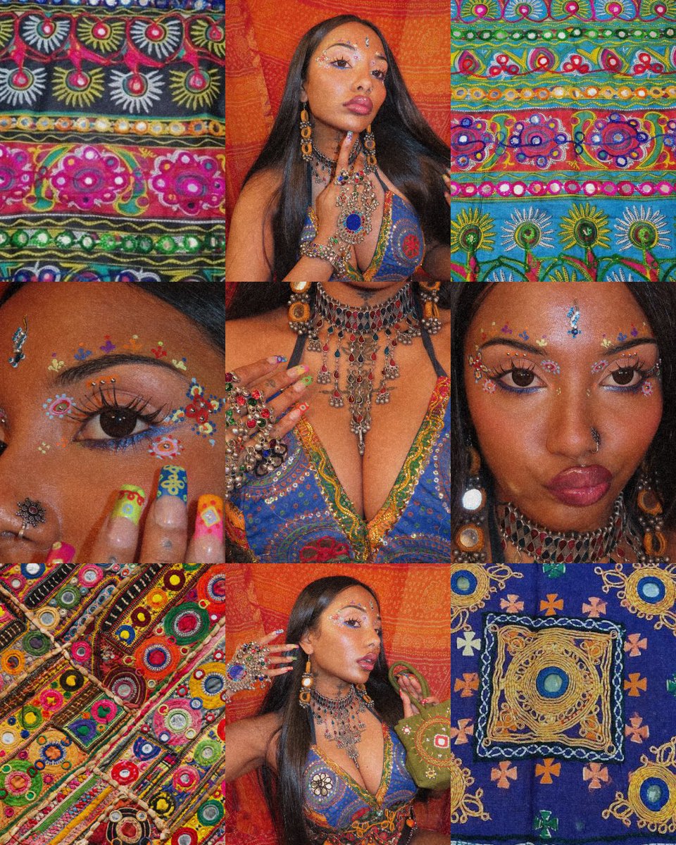 rani_pnnani's tweet photo. been inspired by rajasthani mirror work embroidery lately https://t.co/E8ZaIm8W7r