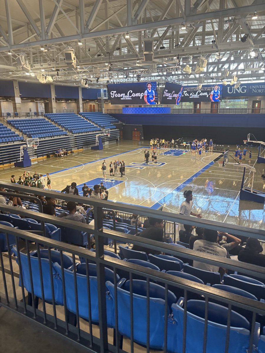 NewnanHoops's tweet photo. Another 3-0 day for the Cougars, this time in Dahlonega with @UNGMBB team camp. 19-1 now on the summer as we continued to bond, develop and grow as a team. Can’t wait for this version of the #NewnanHoopsFamily to put on a show next season! #HuntWhatsNext https://t.co/71WT671jMj