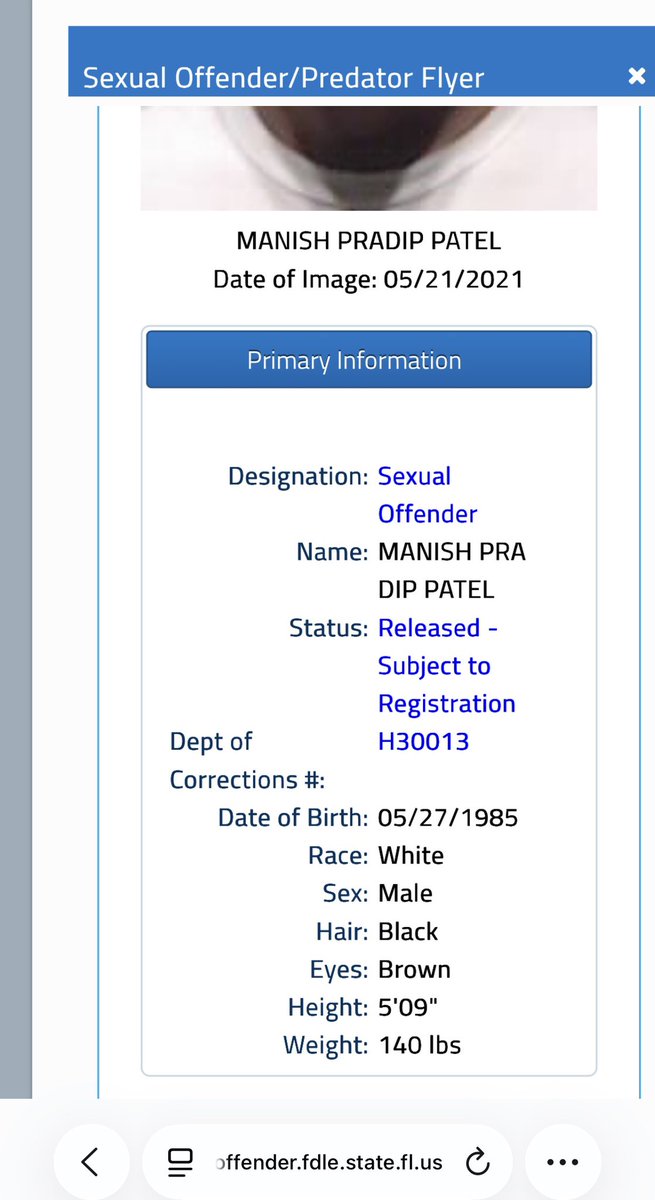 MyUnveiledTruth's tweet photo. For some odd reason, Indian sexual offenders are being classified as White in the FDLE portal and on flyers. This needs to be corrected! Accurate race/ethnicity is important for proper identification! https://t.co/GrTdsaeKjA