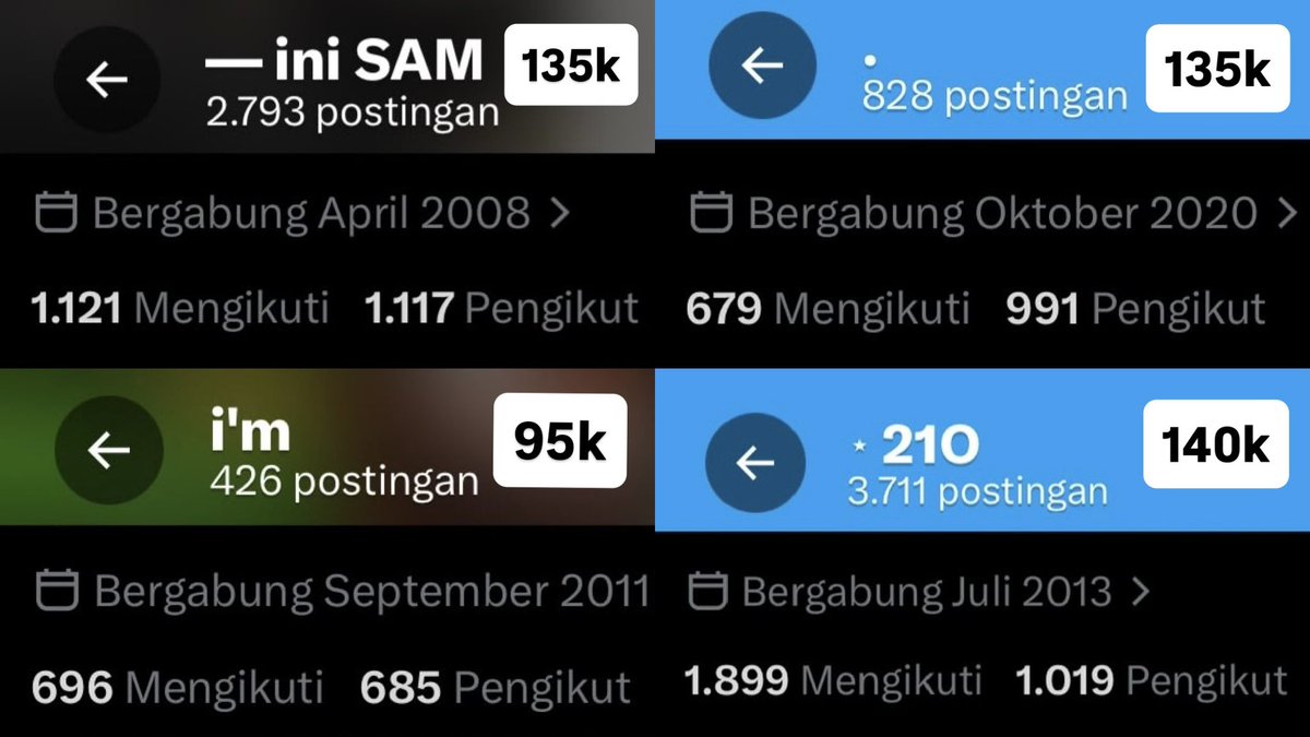 rohcker's tweet photo. wts acc ba

kanan
— masuk ht mt deres
— go green no minus
— verif email only

kiri
— masuk mt ht dimainin
— go green no minus
— verif email only

#zonauang https://t.co/5KpaWNaoOG