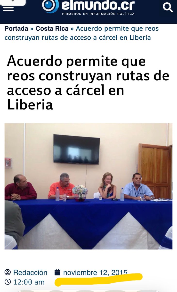marcofeoliv's tweet photo. Ese gran y novedoso plan, por ejemplo, como  podemos ver aquí se hace siempre. Hace 11 años 😂😂😂 se estaban firmando convenios para que desde los centros penales los internos colaboraran con actividades comunitarias.

Vacilan a la gente con un circo permanente. https://t.co/k6FuNHskpY