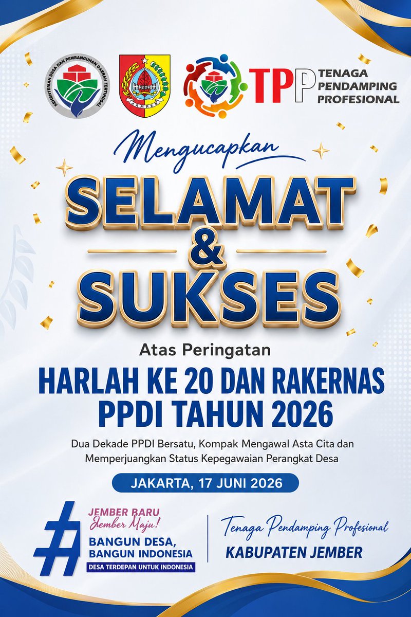 Dedik1983's tweet photo. Menteri Desa PDT sambut positif deklarasi Perangkat Desa mendukung KDMP &amp; MBG, karena menyasar langsung k masyarakat, dlm Rakernas PPDI
#KementerianDesaPDT
#BPSDMKementerianDesaPDT
#KDMPdanMBGProgramStrategis
#BangunDesaBangunIndonesia
#BangunEkonomiMasyatakatDesa https://t.co/7ClqFcopvS