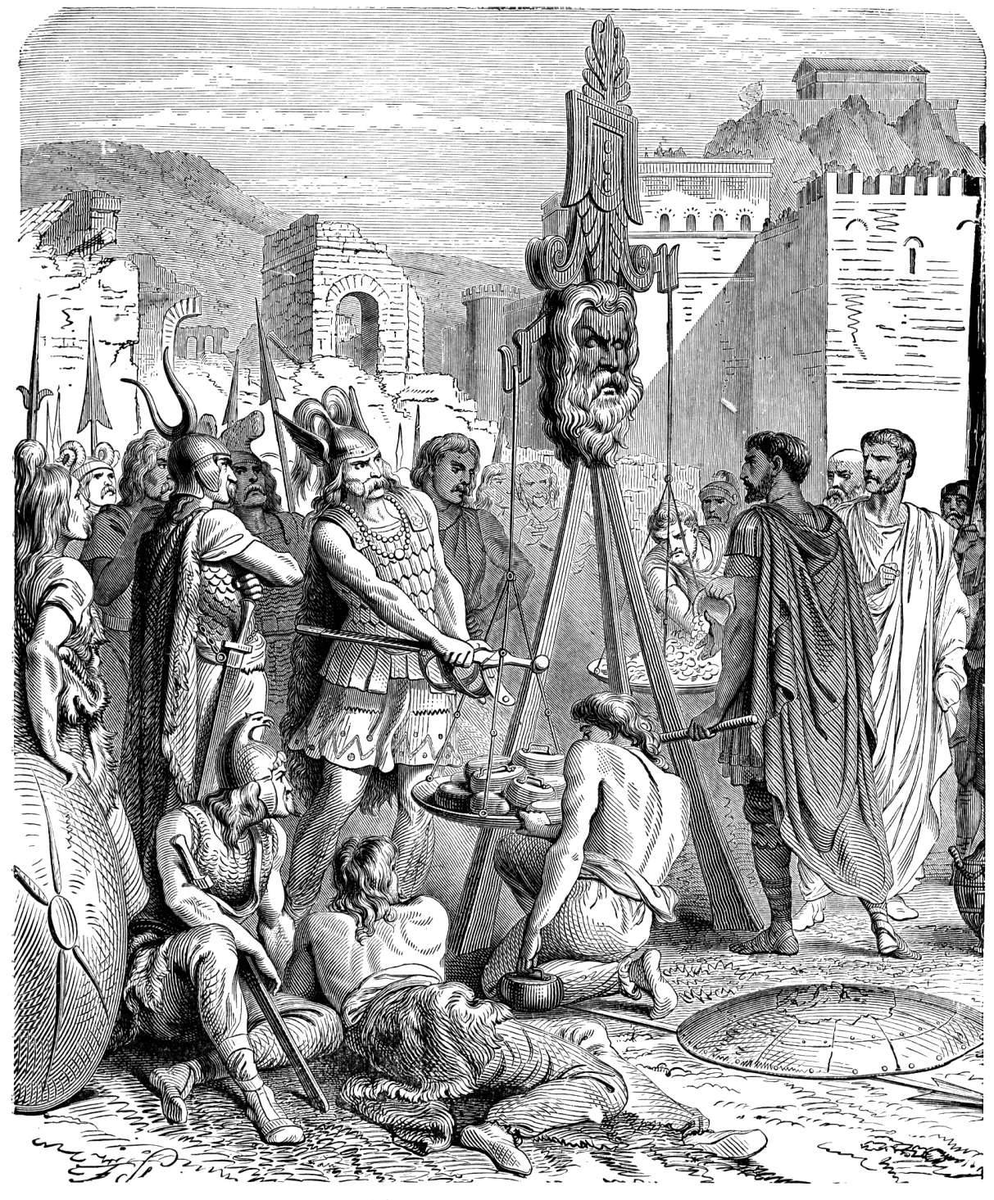 shea_tee's tweet photo. @hasanthehun "Woe to the vanquished" - Brennus https://t.co/8tG0iboHen