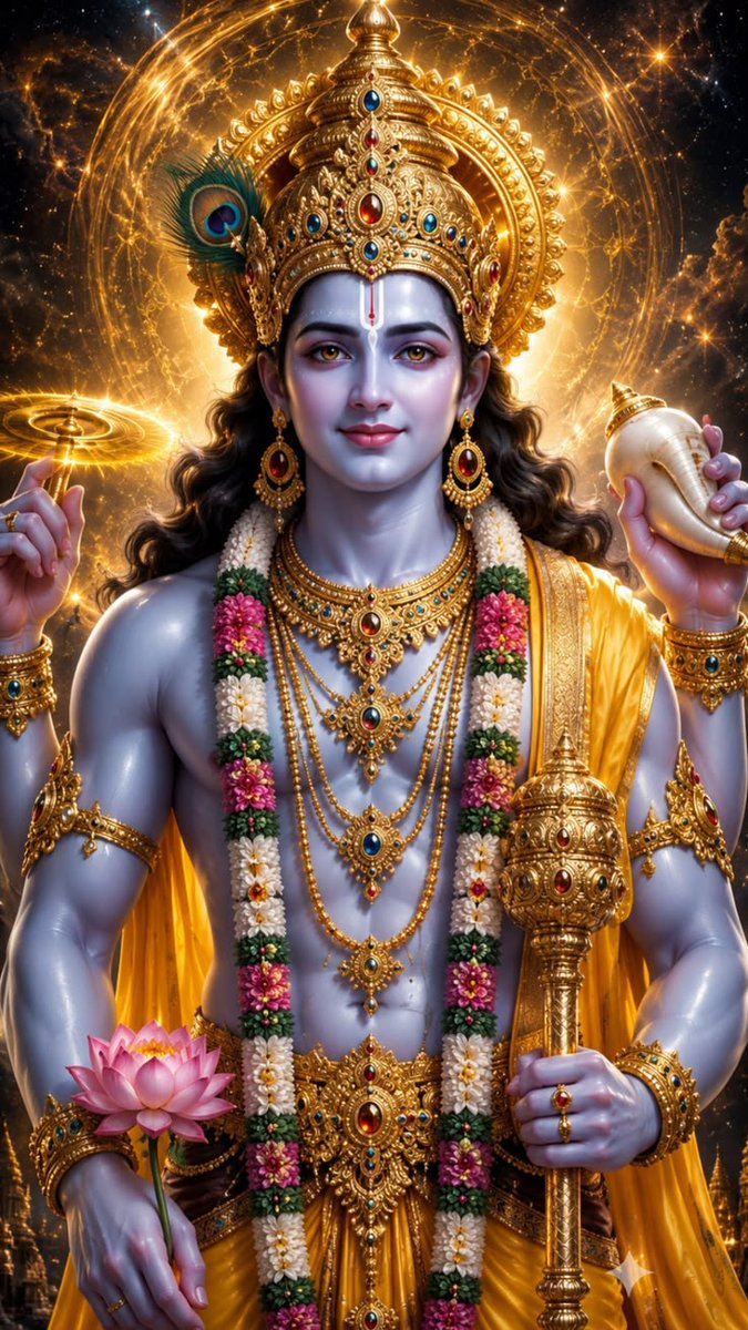 Sonika_dutt's tweet photo. ॐ नमो भगवते वासुदेवाय — जब मन संसार में भटक जाए, तो यह मंत्र आत्मा को उसके शाश्वत सत्य की ओर लौटा देता है।

Om Bhagwate Vasudevaya namah https://t.co/SbU5LC9hSc