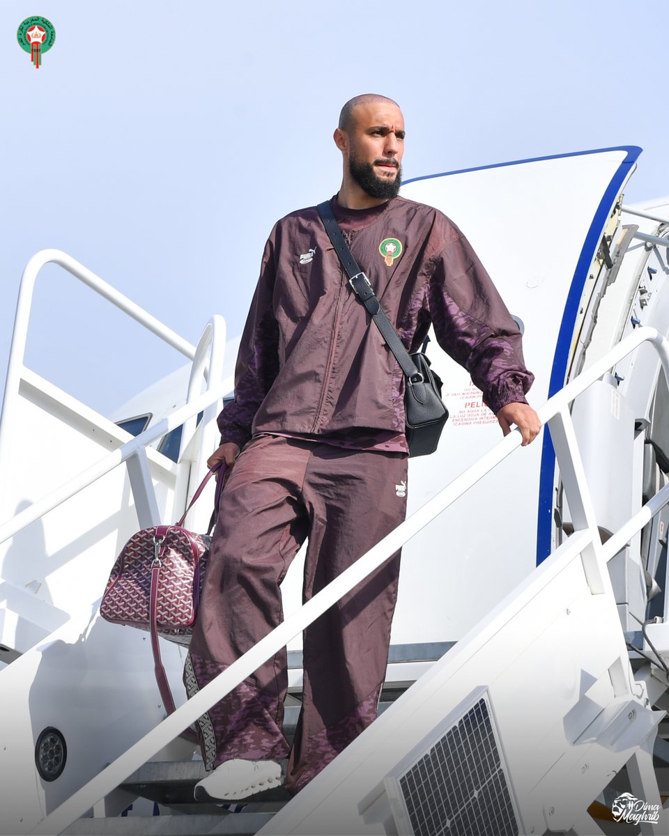 EnMaroc's tweet photo. صور وصول منتخبنا الوطني إلى بوسطن 🇺🇸

📸 Photos from our National Team’s arrival in Boston 

#DimaMaghrib 🇲🇦 #FIFAWorldCup https://t.co/FFTxF3YuVD