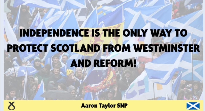 JimTSelkirk's tweet photo. @BeresfordSenga @ReformUKScot @reformparty_uk Scotland Voted for the #EU and still wants to be there!!  We do not follow the Racist English Based #BrexitParty Chameleons. #FaragePLC!! @GBNEWS @paulhutcheon @holyroodmandy @ConnorGillies @MailOnline @FT @spectator @itvnews @STVColin @mmgeissler @theSNPMedia https://t.co/I1kpjJ34BM