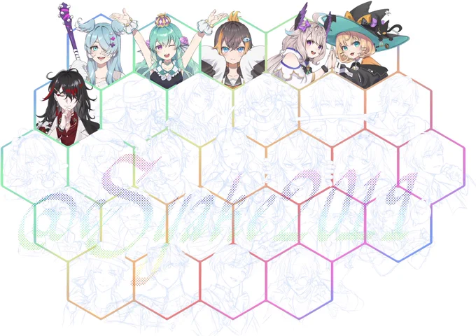 にじEN全員描く6/28 #Akurylic
