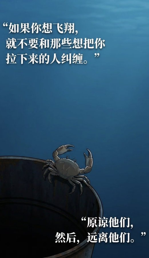 螃蟹效应 tweet media