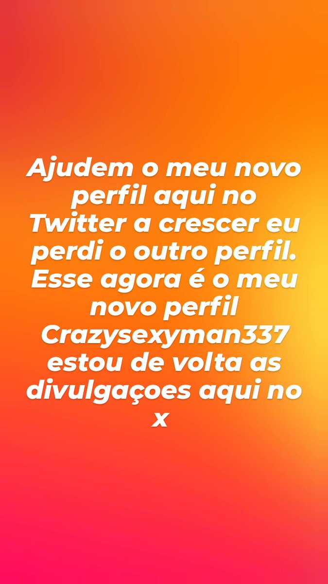 Crazysexyman337's tweet photo. Crazynews 📢. Esse é o meu novo perfil aqui no x.  Ajudem me a crescer aqui no x  eu estou de volta as divulgaçoes https://t.co/KrZ1kSRW0h