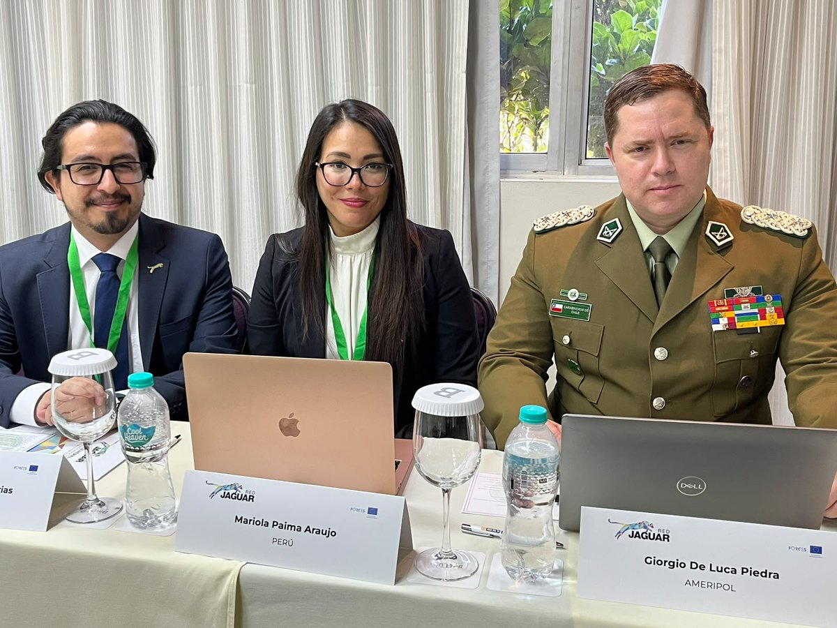AmeripolOrg's tweet photo. La Secretaría Ejecutiva de AMERIPOL participó en la Asamblea General de la Red Jaguar, celebrada en Santo Domingo, República Dominicana, un escenario estratégico para fortalecer la cooperación internacional frente a los delitos medioambientales transnacionales.

Este encuentro reunió a representantes de instituciones policiales, organismos internacionales, jueces y fiscales, con el propósito de consolidar capacidades, intercambiar buenas prácticas y fortalecer la coordinación operativa entre América Latina, el Caribe y Europa.

Durante las sesiones se analizaron las principales amenazas ambientales que afectan a la región, las rutas criminales asociadas, las necesidades de inteligencia estratégica y operativa, así como mecanismos de cooperación judicial orientados a mejorar la investigación, la incautación y decomiso de activos, la lucha contra el lavado de dinero y la recolección de evidencia criminal.

La participación de AMERIPOL reafirma su compromiso con el fortalecimiento de las alianzas internacionales y la construcción de respuestas coordinadas frente a las economías ilícitas que afectan la seguridad, el medio ambiente y el desarrollo sostenible de nuestros países.

#AMERIPOL #RedJaguar #CooperacionInternacional #SeguridadAmbiental #DelitosAmbientales #CrimenOrganizadoTransnacional