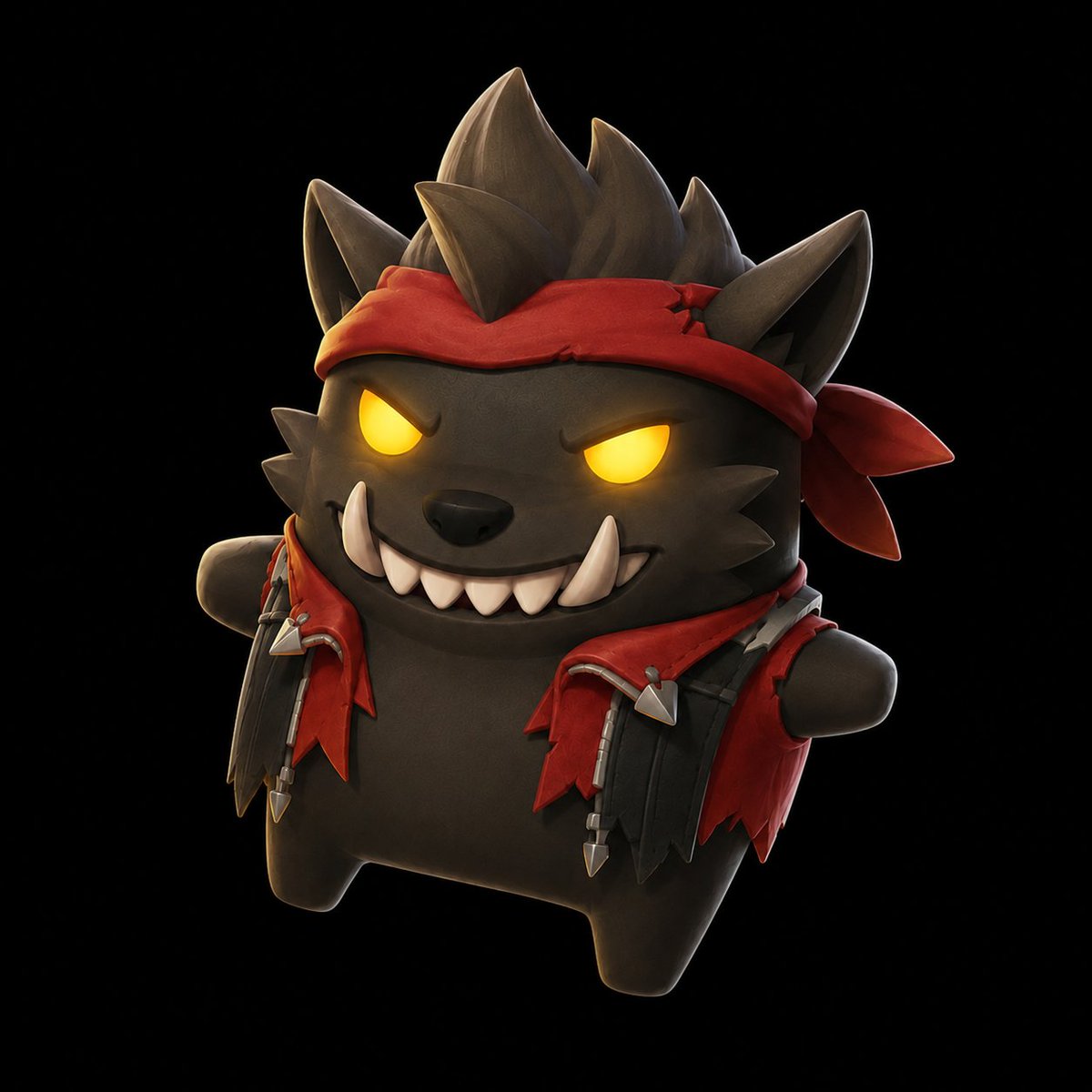IkMasterLeon's tweet photo. We have a spirit based on Lucky Duck, what about one on Dire Wolf? Isn't it cute? Once equipped, your stamina will be drained slower and restored faster using a weapon. You will hear a howl when you pick up 
#DesignASprite https://t.co/69abzY0cQk