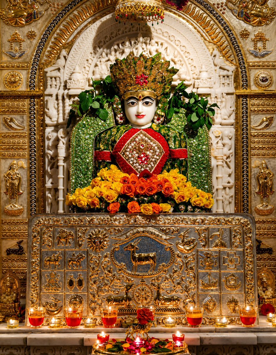 JainGoldnMandir's tweet photo. 🌟भाग्यशाली आज तिथि चतुर्थ (4) है✨
🙏 आज के दर्शन ���🔔
🙏श्री शांतिनाथ भगवान 💖
🇦🇹 Jain centre, Leicester, Europe.

🙏 प्रातः कालीन वंदना 🙏

✊ "सामूहिक रात्रि भोजन से मुक्त जैन समाज"
💯 प्रत्येक जैन को सामूहिक रात्रि भोजन का त्याग करना चाहिए। 🙏

🙏 सभी का दिन मंगलमय हो 🙏 https://t.co/NQWUlMbMFG