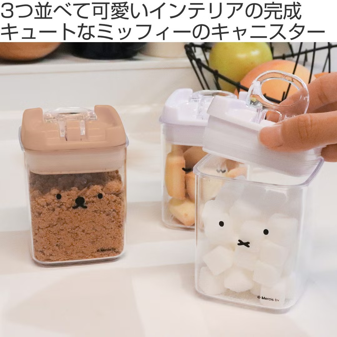 PinkoiJP's tweet photo. キッチンにもさりげなくミッフィーを…

こちら密閉できるので調味料からお菓子まで。使い方が豊富なアイテムです。

#ミッフィー誕生日2026 https://t.co/tp2eusY6EH