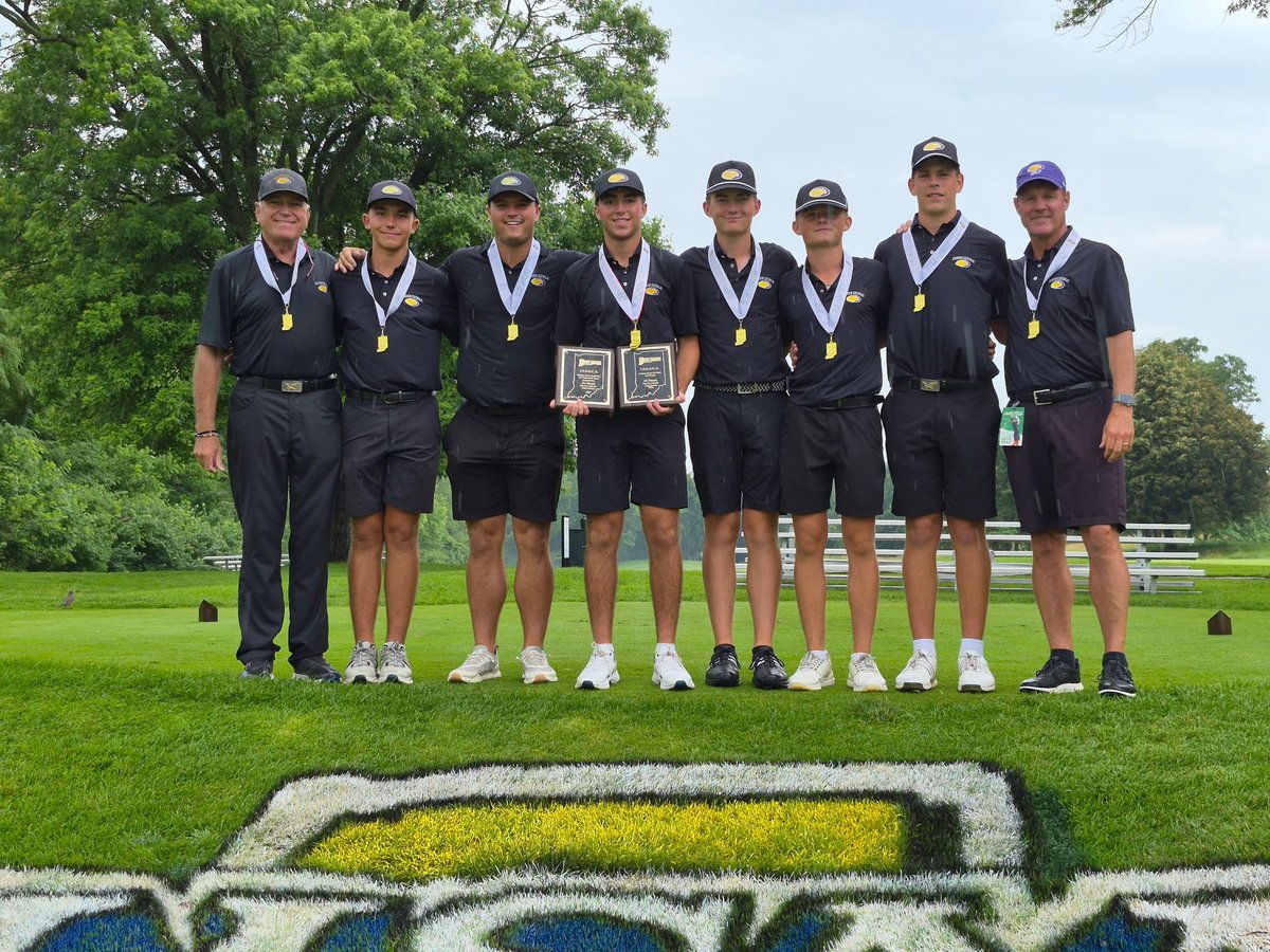 GCHS_Athletics's tweet photo. Final scores for Boys Golf:

Eli Wessel: 73-69 (-2) Runner-Up
Brady Wagner: 73-77 (+6) T19
Myles Ray: 76-75 (+7) T25
Andrew Williamson: 80-74 (+10) T36
Cooper Howard: 79-78 (+13) T49

Program finishes at the State Finals since 2019: 4th, 2nd, 1st, 1st, 6th, 3rd https://t.co/DiST0EeKuM