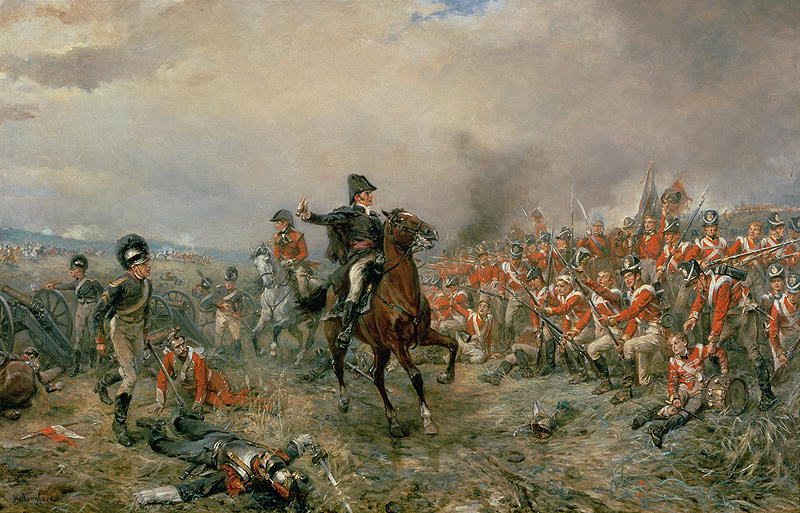 robbertleusink's tweet photo. Napoleon delayed the Battle of Waterloo because the ground was too muddy to move his cannon

It had rained heavily the night before
So he waited for it to dry

That delay gave the Prussian army time to march and arrive on his flank

The word the world uses for catastrophic defeat was caused by mud