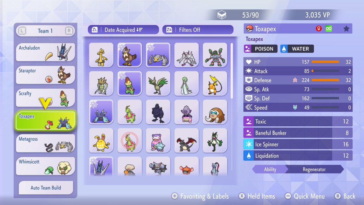 twin229's tweet photo. My toxapex survives a full last respects btw @Pokemon
#Pokemon #Champions #Toxapex https://t.co/peEYnRIVuP