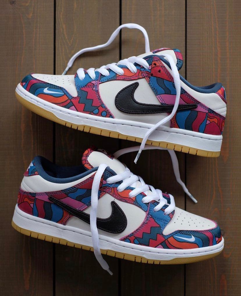 JustFreshKicks's tweet photo. Parra x Nike SB Dunk Low (2021) 🎨 https://t.co/8Y981twXHD