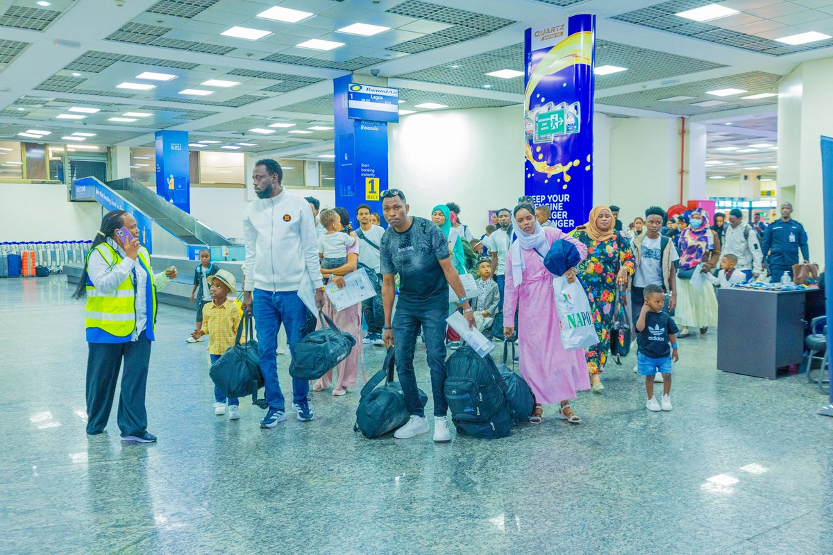 FactsOnRwanda's tweet photo. RWANDA

Tonight, Rwanda welcomed the 23rd group of 173 asylum seekers from Libya 🇱🇾 originating from Sudan 🇸🇩 (85) Eritrea 🇪🇷 (66), Somalia 🇸🇴 (2), Ethiopia 🇪🇹 (7) & South Sudan 🇸🇸 (12).

Since September 2019, Rwanda 🇷🇼 has received over 3,000 refugees & asylum seekers from Libya. 2,623 of them have been successfully resettled in third countries.

Rwanda says it remains committed to offering refuge to people in need. #FactsOnRwanda