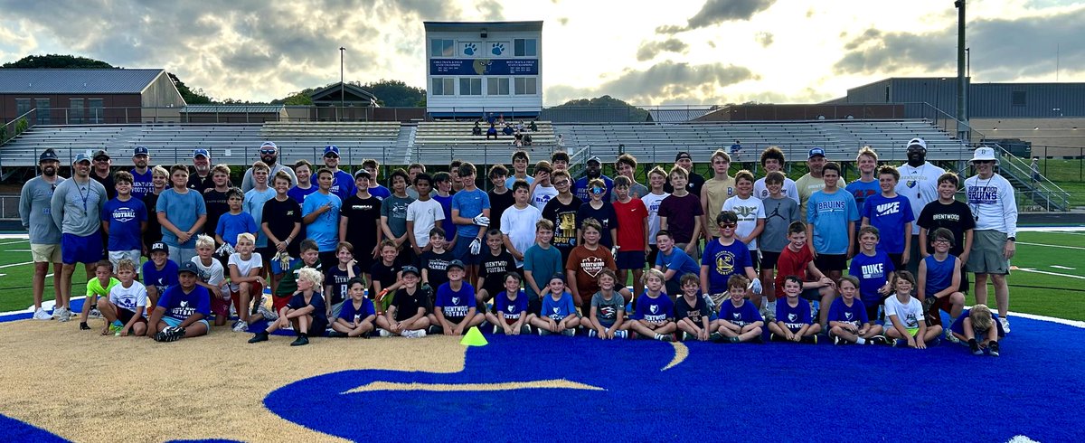 wcsBHScf's tweet photo. The 2026 BHS Football Camp was a great success! Thanks to all of our campers, parents, coaches, players and the BHS 12th Man Booster Club for making it happen!
Day #3 Campers of the Day:
Lincoln Howse 
Wilder Ashworth
Rivers Hale
Go Bruins!
#DRIVEN https://t.co/MVYujsaJy7