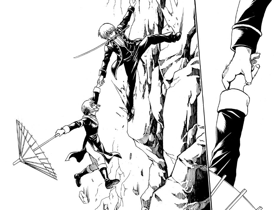 gung_yang_'s tweet photo. @ 절벽씬은 주변에 신파치 긴토키 다 있는데 굳이 소고가 잡아주게 했단게 ㄹㅇ 룽한거임

그렇다고 그냥 스쳐지나가듯 대충 보여준것도 아니고 다른 주변캐들도 서로 절벽에서 구해준것도 아니고 only소고랑 카구라만, 한컷한컷 정성들여서 그림... 둘이 손잡은거// 클로즈업 해주고.. https://t.co/dyr7GWHSpA