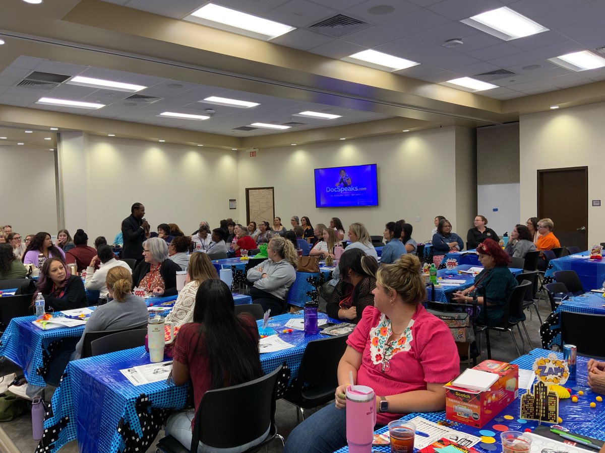 docspeaks's tweet photo. 🌟 What an incredible honor to be the keynote presenter at the IGNITE Special Education Conference! 🌟 @escregion20

I had the chance to connect with passionate educators who dedicate their lives to making a difference. Instead of saying “educators are lucky to have a job,” I firmly believe that society is lucky to have such committed individuals ready to inspire and uplift. 🙌 

We shared valuable, evidence-based strategies and celebrated our superhero spirit together! 🦸‍♀️💡 My heart is full, and I hope everyone left feeling inspired and empowered. 

What motivates you in your journey? Share your thoughts below! 💬❤️ 

#KeynoteSpeaker #DocSpeaks #EducationMatters #SPED #PlayfulProfessor