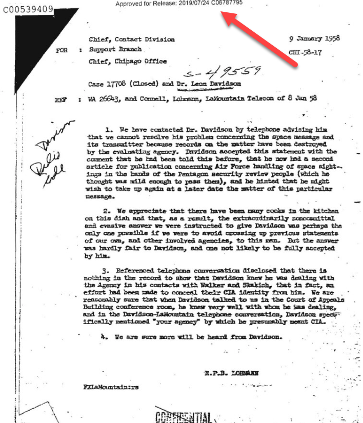 theblackvault's tweet photo. This isn't the only example I found today, but the CIA is not very forthcoming that documents they are stamping released in 2026 (that whole "aura of transparency" illusion) were actually records I got fully declassified, in this specific case, 7 years ago!

This sham runs deep! https://t.co/5ef3hnHmx4