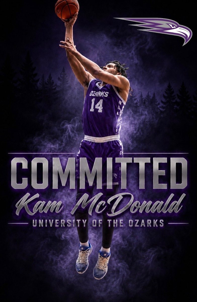 KamMcdonald711's tweet photo. After a great conversation with Coach @Natewilliams25  and Coach White I am proud to announce my commitment with @ozarksmbb! #AGTG thank you to all those who have supported me along my journey @CoachNealWelch @WHSrooHOOPS @WfordDemo shout out to @HumbleSpirit_10  who has been training me since the 6th grade