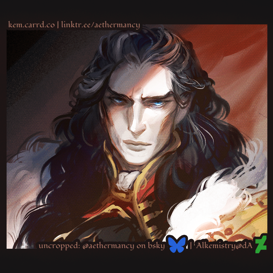 aethermancy's tweet photo. Since Ravenloft has a new book coming out and I'm a sucker for gothic horror, here's some Strahd as a treat! https://t.co/fixL5jF4cm
