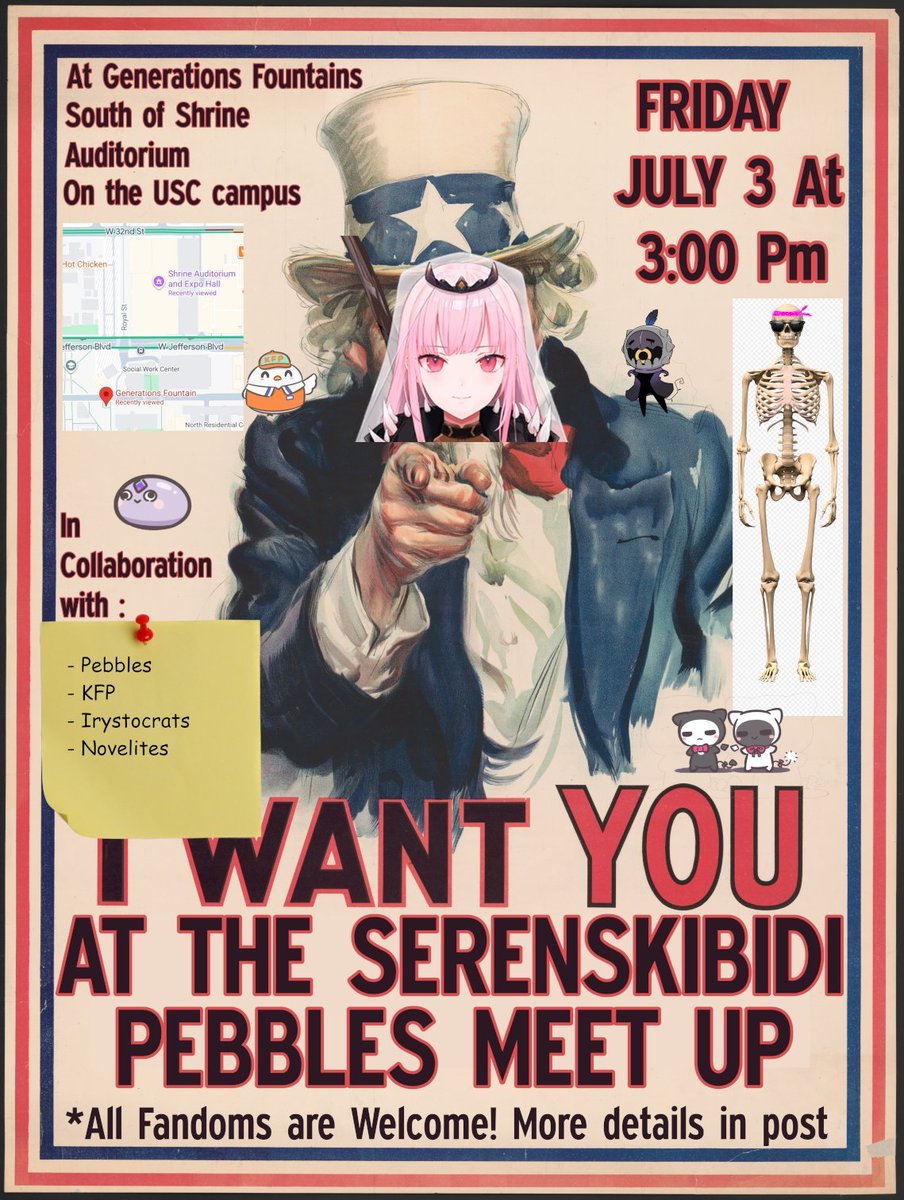 Minalinzee's tweet photo. Calling all Deadbeats headed to Serendipity on July 3rd! Are you looking to hang out with some pretty rad people and share a great time pre-gaming for our oshis? 

Then ....

SKELETON ARMY ASSEMBLE! There will be freebies and activities during the entire event! https://t.co/M8djAkA8AU